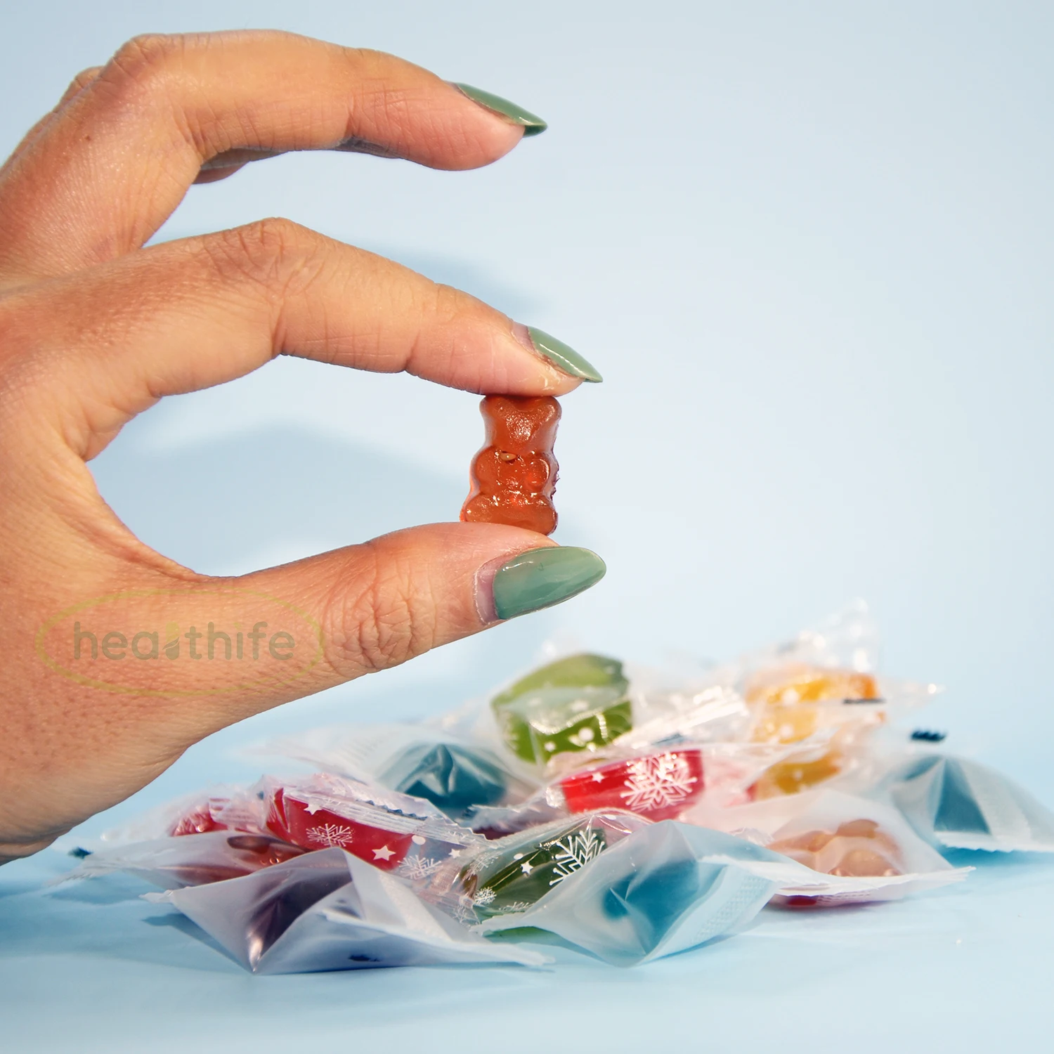 Private Label Sleep Deep Aid Gummies With GABA L-theanine 5-HTP Hemp Ashwagandha Gummy Candy