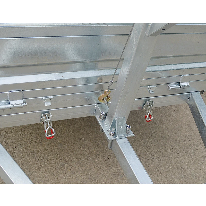 GINO Bicycle Cargo Single Axle Trailer Frame Horse Float