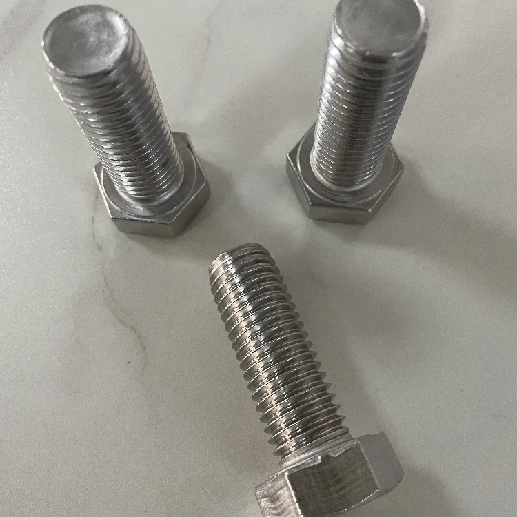 NXF DIN ISO UNI ASME стандарт S32205 дуплекс UNS S31803 M6-M36 крепеж из нержавеющей стали шестигранный болт
