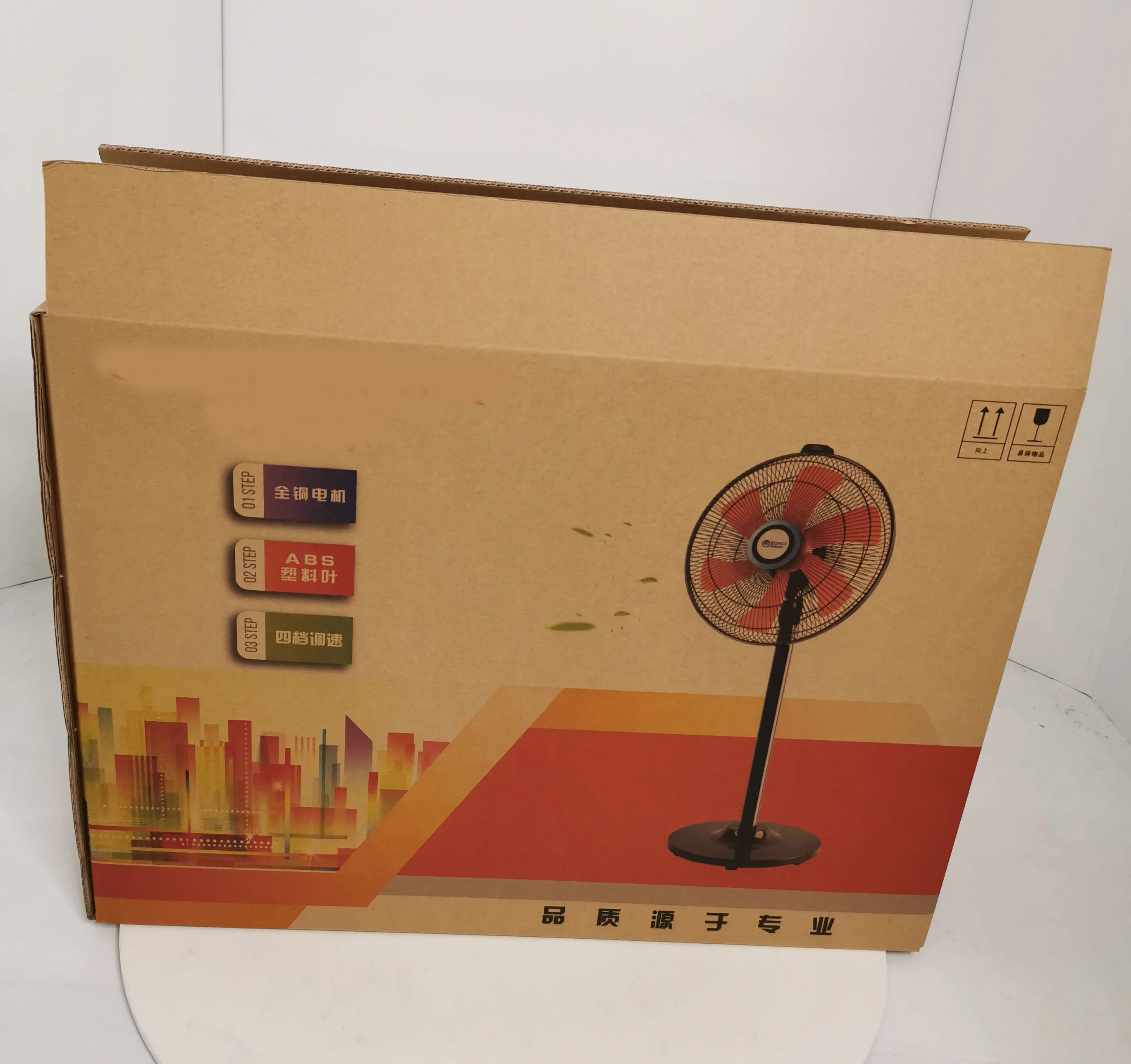 
2021 красочная цифровая печать большая коричневая бумажная коробка простая коробка плоская упаковка складные упаковочные коробки от производителя 