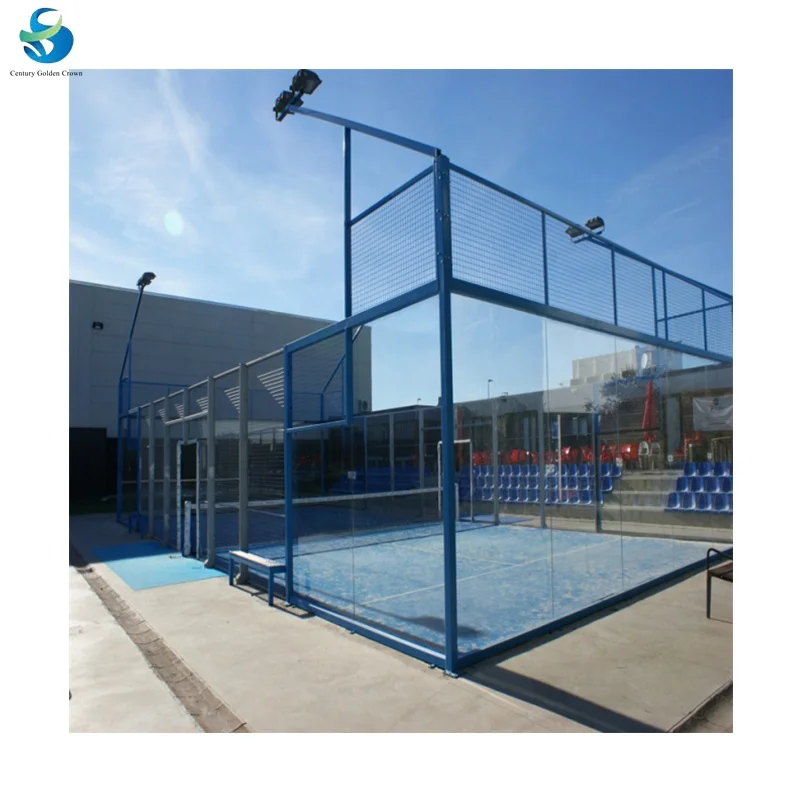 Padel court size 20x10m artificial turf line for paddle sport