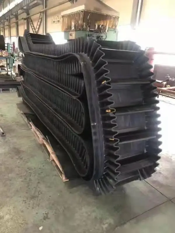 Высококачественная индивидуальная трансмиссия, специальная обработка, пвх гофрированная боковая конвейерная лента