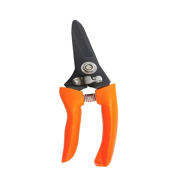 High Quality Bypass pruning scissors garden tools 3CR13 Blade garden shears pruner  hand tool