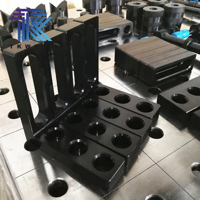 Professional Welding Manufactured Supply Multifunctional Welding Desk 3d Tab And Slot Welding Table on Wheels