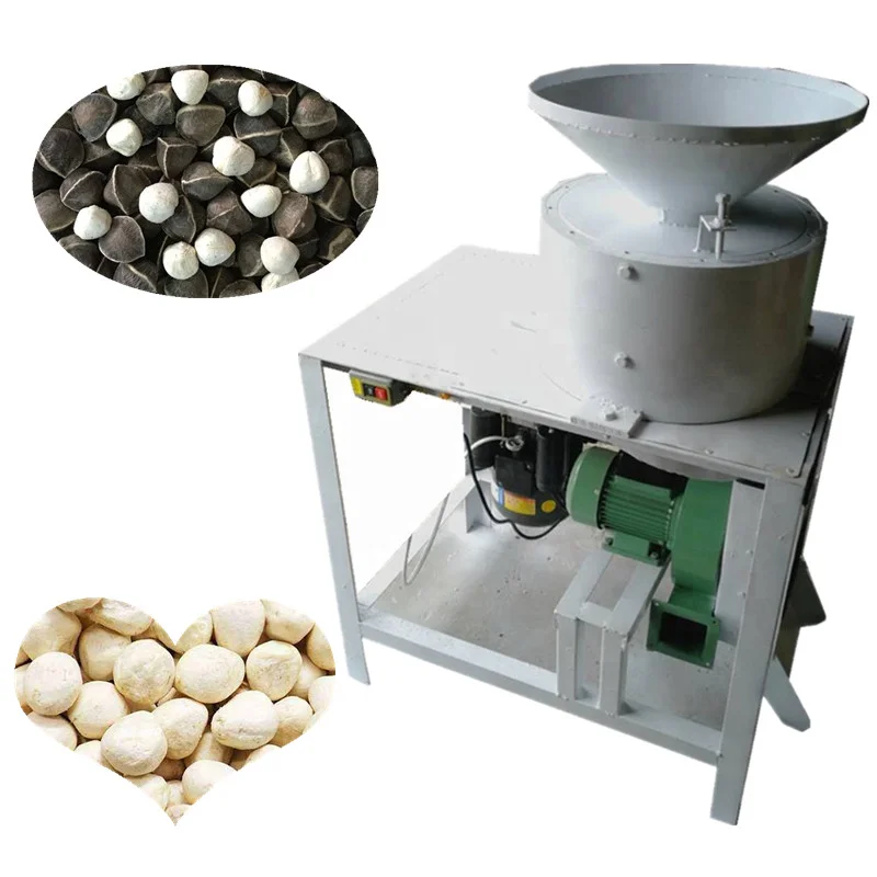 Moringa Seed Shell Removing Sheller Hulling Dehulling Machine Small Unit for sell