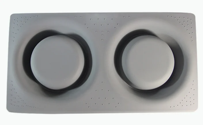 C&CPet Dog Bowls 2 Stainless Steel Dog Bowl with No Spill Non-Skid Silicone Mat + Pet Food Scoop Water and Food Feeder Bowls