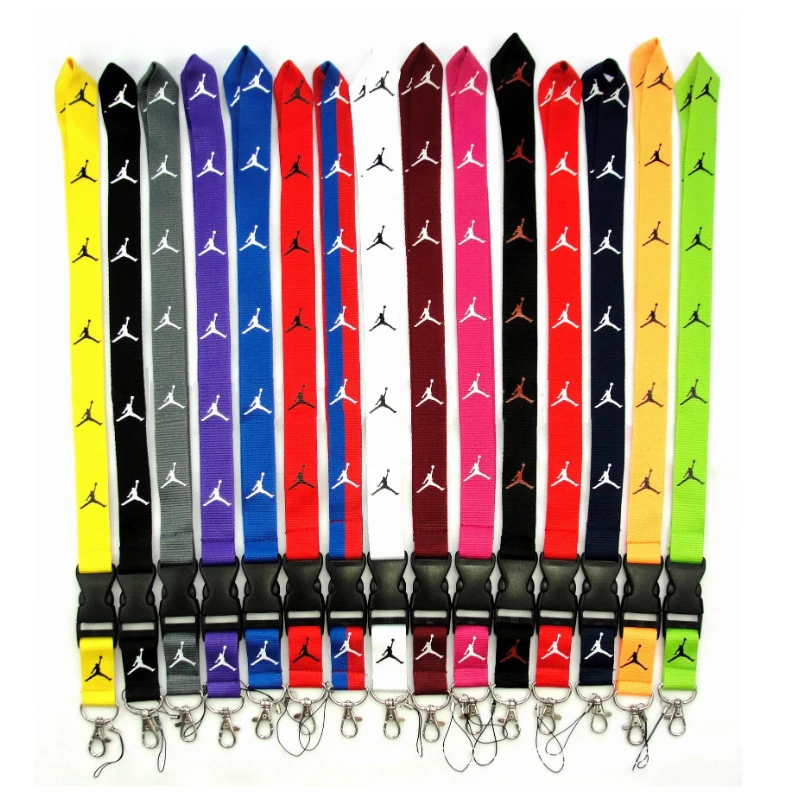 No MOQ Multi color  Safety Breackaway Polyester Sublimation Neck  Lanyard