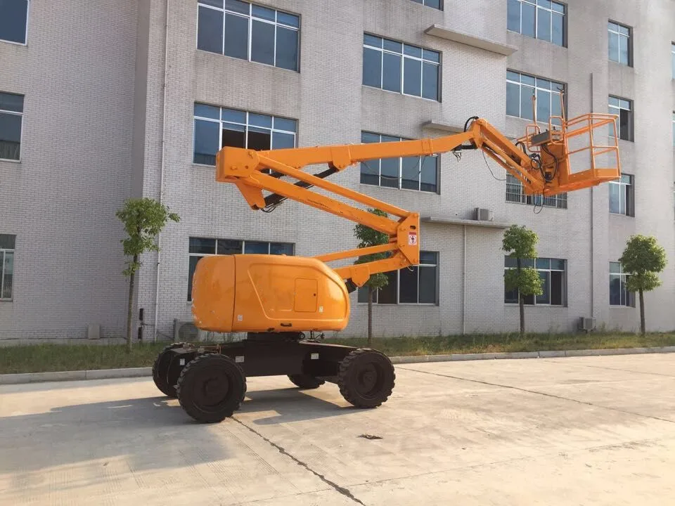 Small Boom Lift Platforms Articulated Telescopic Boom Lifts Elevator