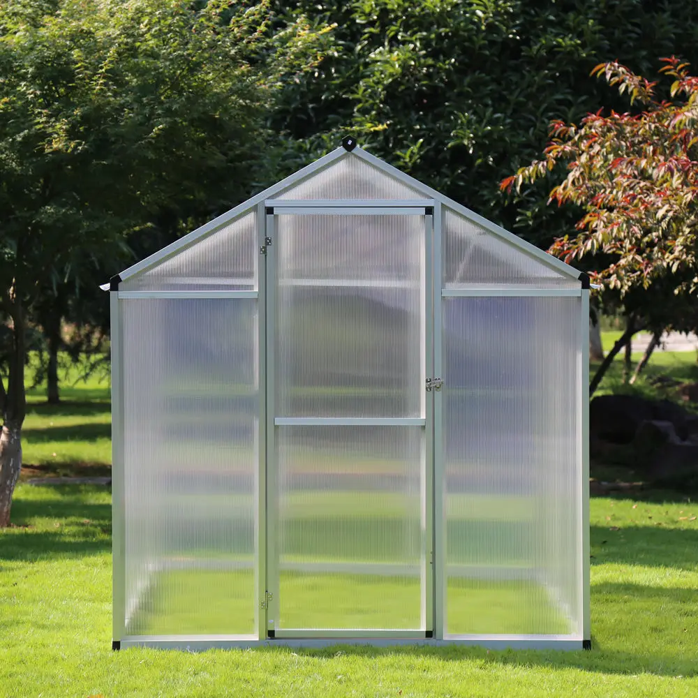 Custom Easy Diy Four Seasons Glass Garden Greenhouse Polycarbonate High End Greenhouses
