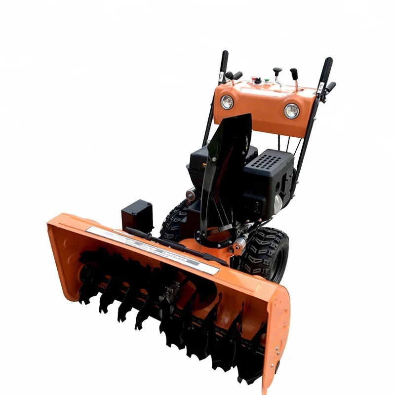 Snow Thrower For Road Cleaning
