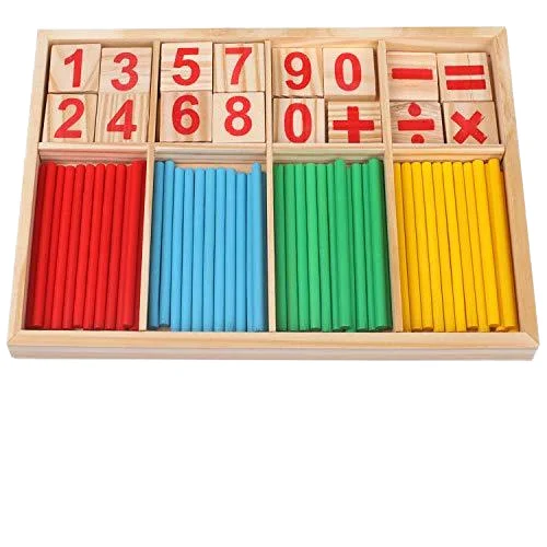 Деревянные игрушки для обучения математике