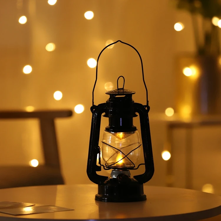 Popular metal Led Camping Lights Portable Dimmable Outdoor Led white kerosene Oil Lamp Camping Lantern for party festival