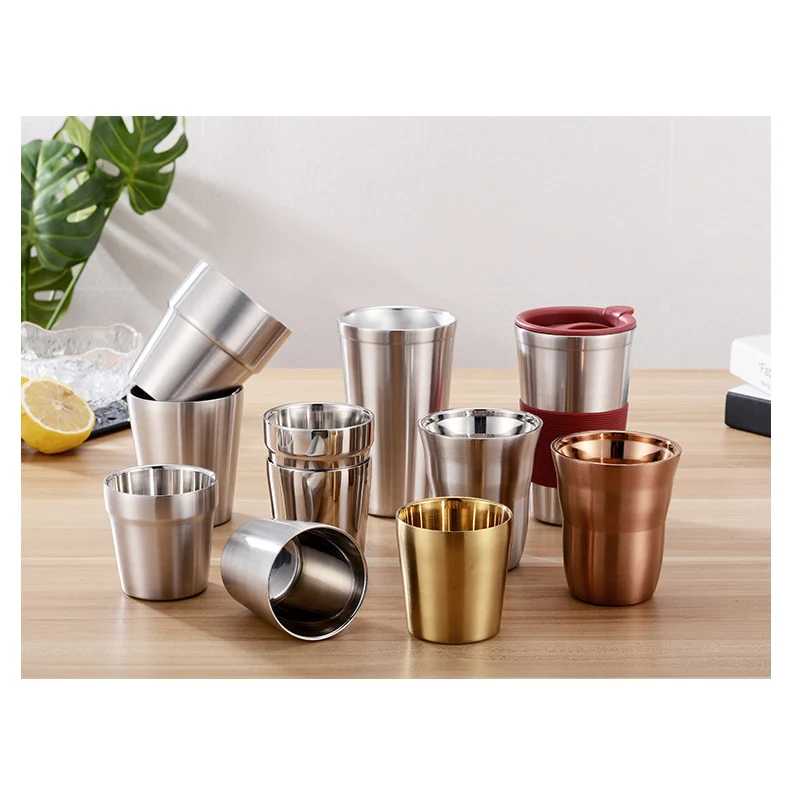 
Ready to ship Double Wall inslutated 304 stainless steel thermos tumbler mug coffee drinking cup 