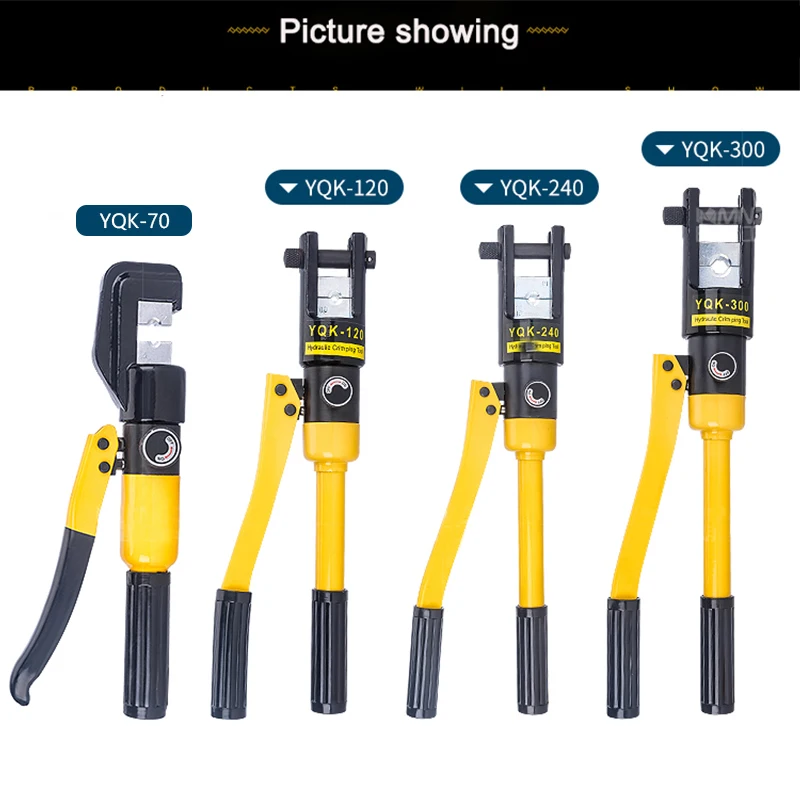 Plier Range 4-70mm Compression Aluminum Nasal Pressure Wirin Yqk-70 Manual Hydraulic Crimping Tools