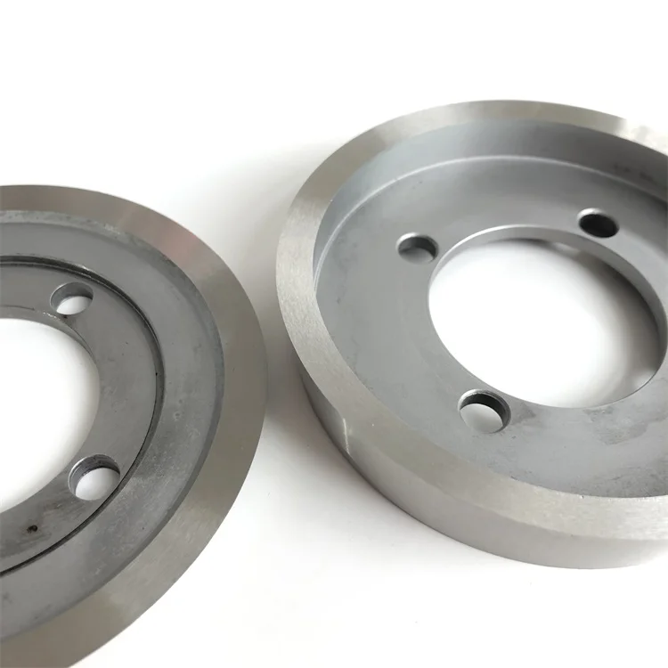 China Supplier Newest Design Roll Slitting Blade Cardboard Paper Cutting Tool Circular Round Knife Blade