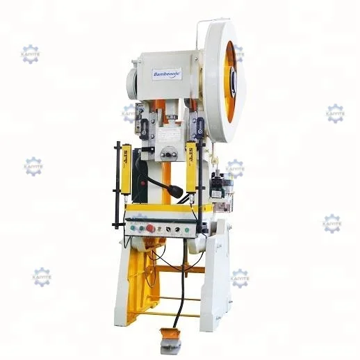 25T J23 mechanical c type crank fast pattern 63t 100t 125t punching punch press machine for hole