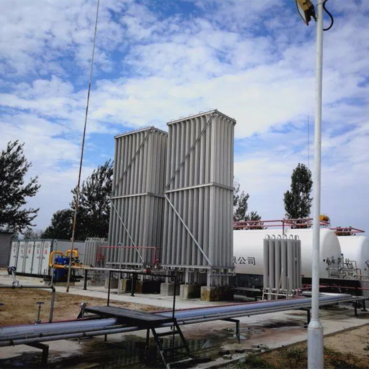 LPG tanks with atmospheric vaporizer