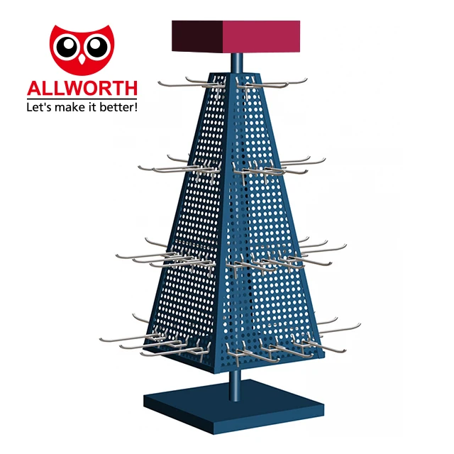 Retail Store Promotion Display POP Free Standing Cardboard Metal Display Racks