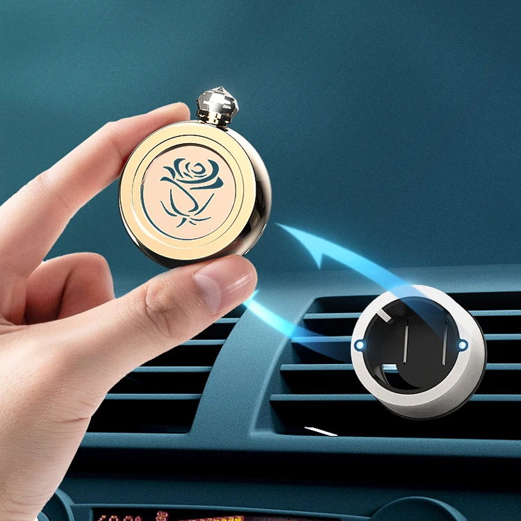 Профессиональный портативный автомобильный освежитель воздуха SCENTA с сертификатом RoHS распылитель масла клипса на вентиляционное отверстие рекламный список