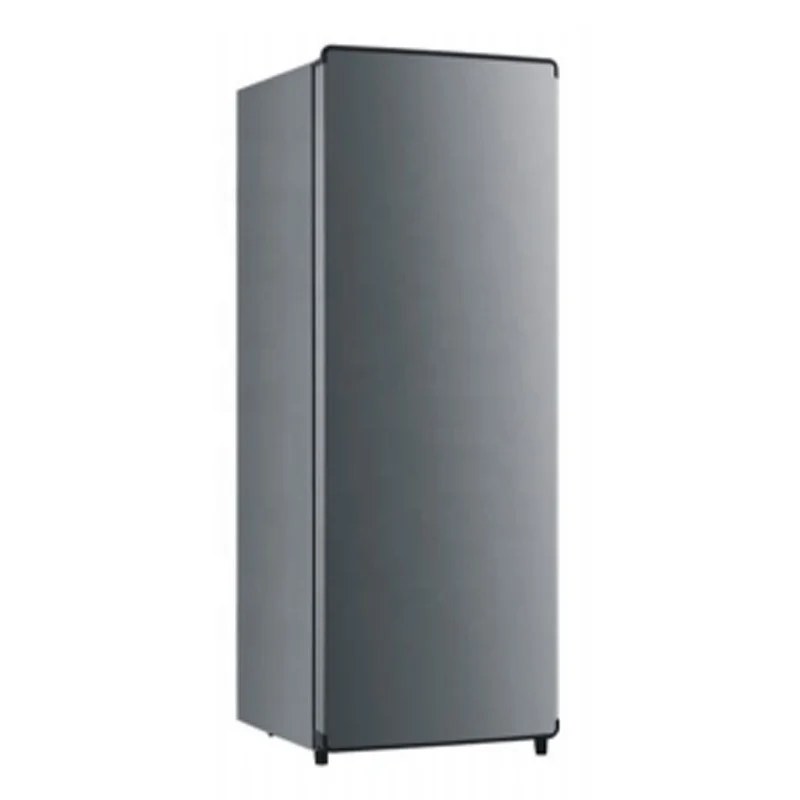 155L Air Cooling Upright Freezer Electric Mechanical Home Appliances Customized Single Door Swing Door Ice Cream Freezer