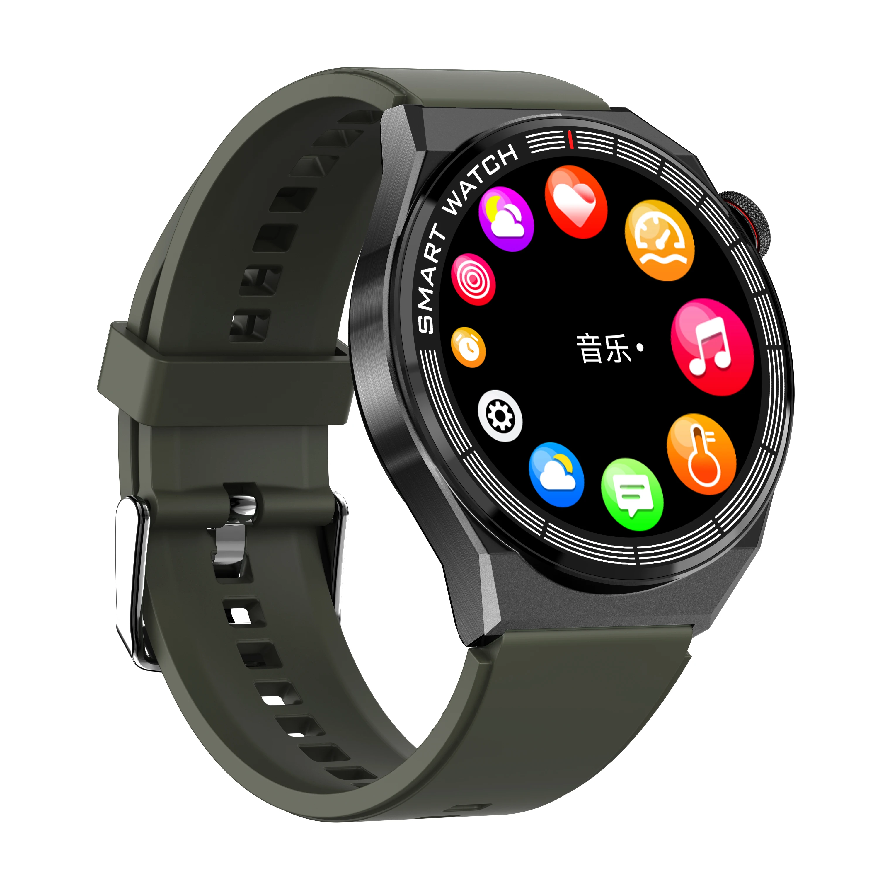Factory 2023 Newest Amoled M36 Ultra Smart Watch 1.43 Inch round LED Screen BT call HS09 smartWatch Men Women sports smart watch