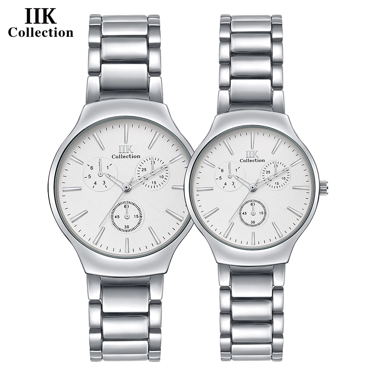 Chinese Design Classic Black Quartz Couple Wrist Watch Women Watches