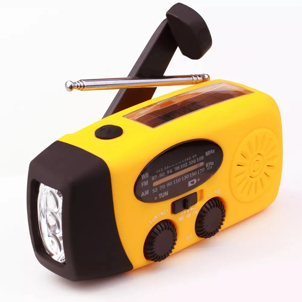 OEM odm china special factory price radio and High inventory radio USB AC Power FMAM Hand Crank Emerncy Radio Flashlight Speaker