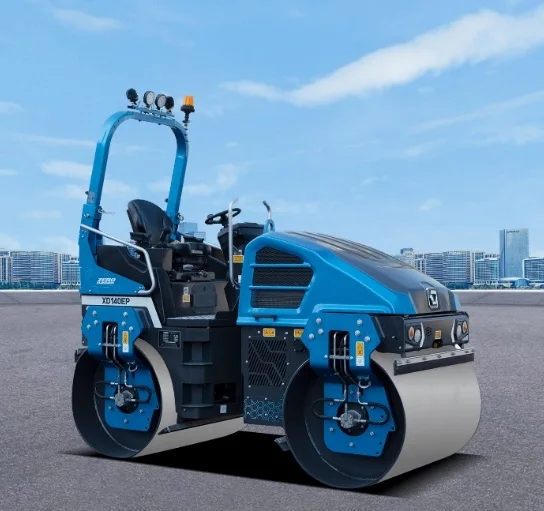Discount Price 4.5 ton Electric road roller XD140EP   electric driven light vibratory roller In stock