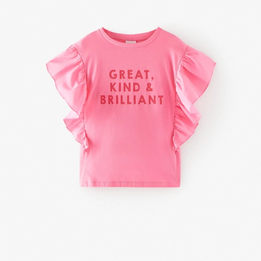 New design best design more Export Quality Clothes girls T-shirt Shirt new design best quality from Bangladesh