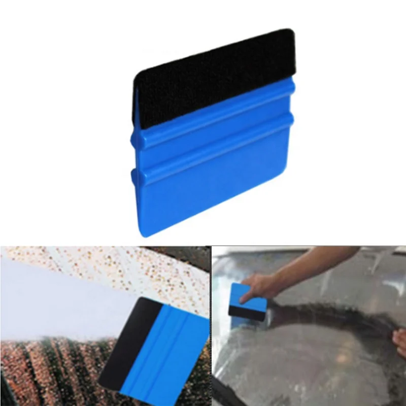
30x150cm Vinyl Wrap Black Tint Film + Wrap Wrapping Squeegee Tool Scraper kit 