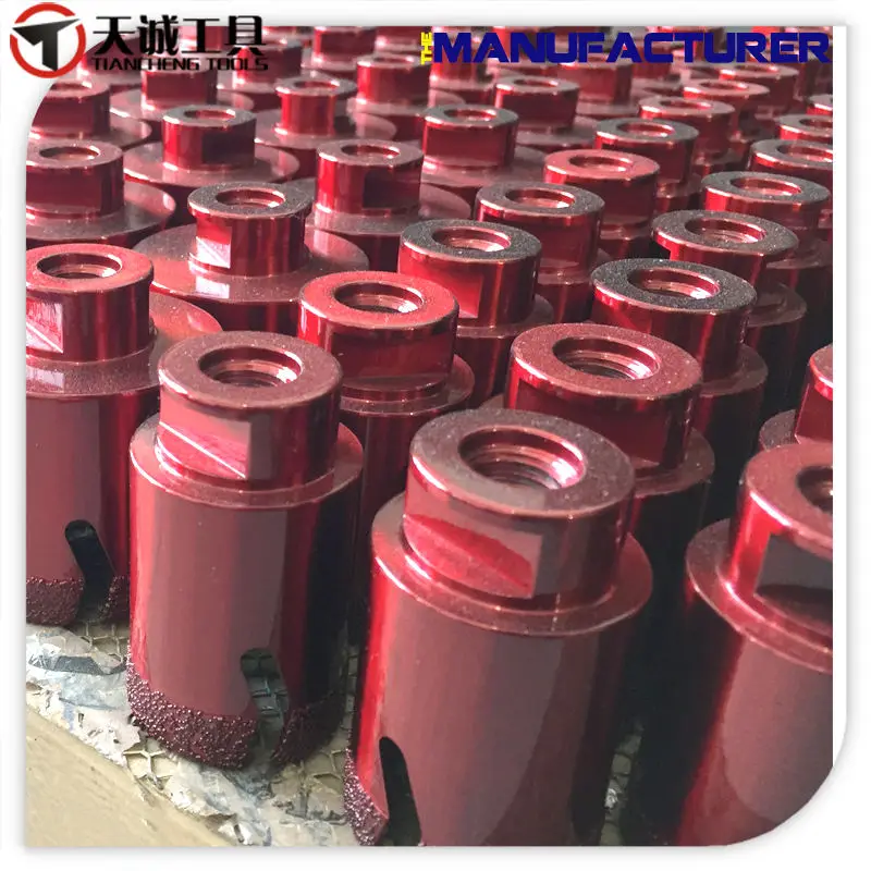 Professional Quality M14 Vacuum Brazed Diamond Core Drill hole saw electric drill bits