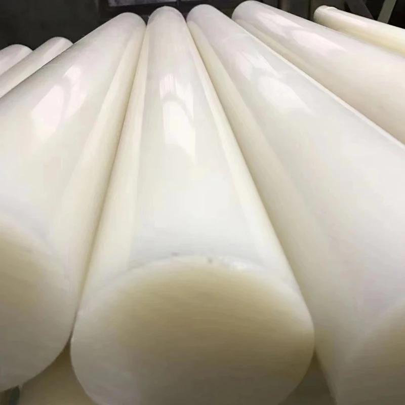 PA66 Rod Nylon66 Rod Round Bar Plastic Strip Soft Best Quality Cheap Customize PA66 Bar