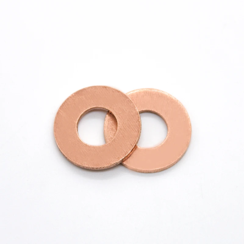 T2 copper flat washer M3M4M5M6M8M10M12  screw gasket round mesa washer