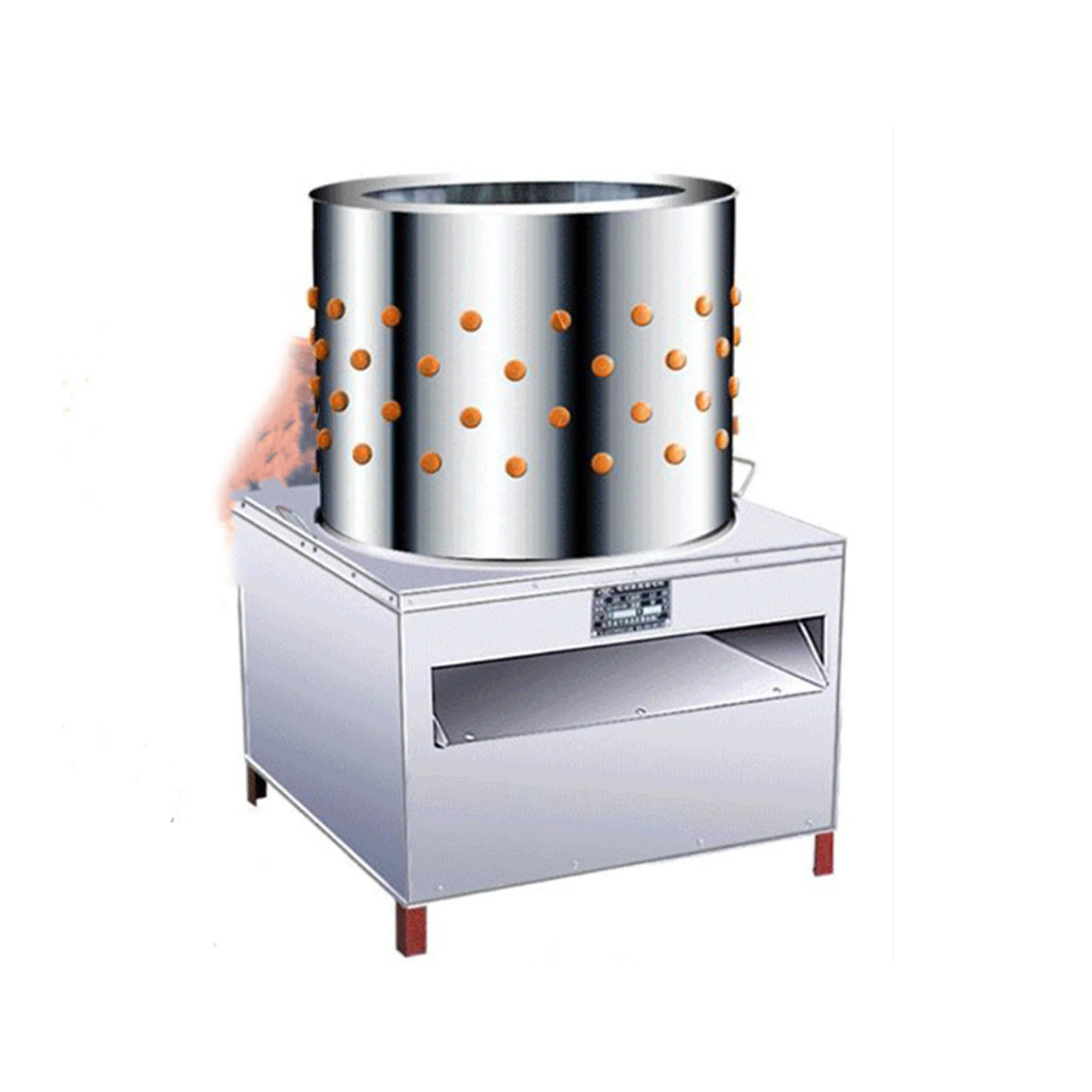 
 Машина для выщипывания птицы из куриных перьев  