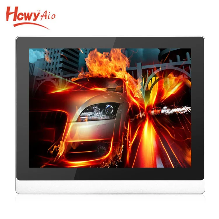 Aluminum Case Open Frame RK3288 Free Bezel 10.4inch 1024*768 IP65 Waterproof Touch Android Tablet AIO All In One Pc Display