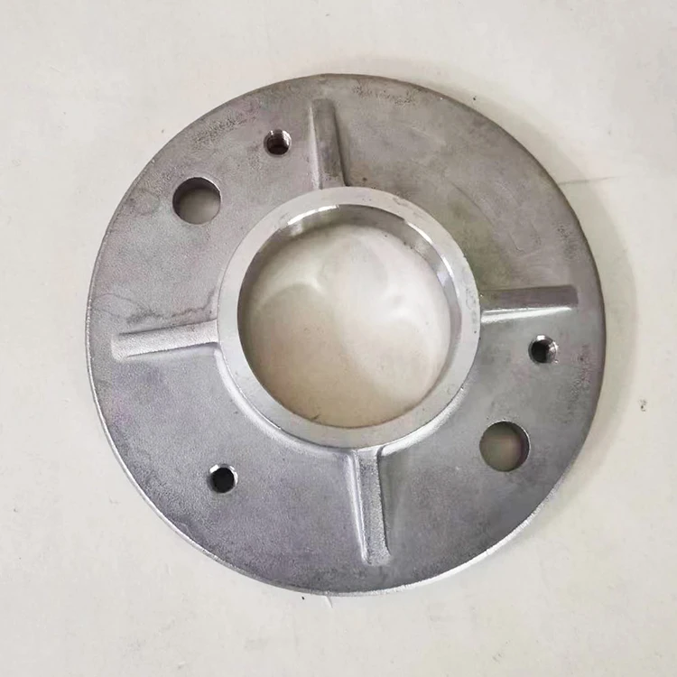 Round post based cover stainless steel fence post mount handrail bracket for stair railing