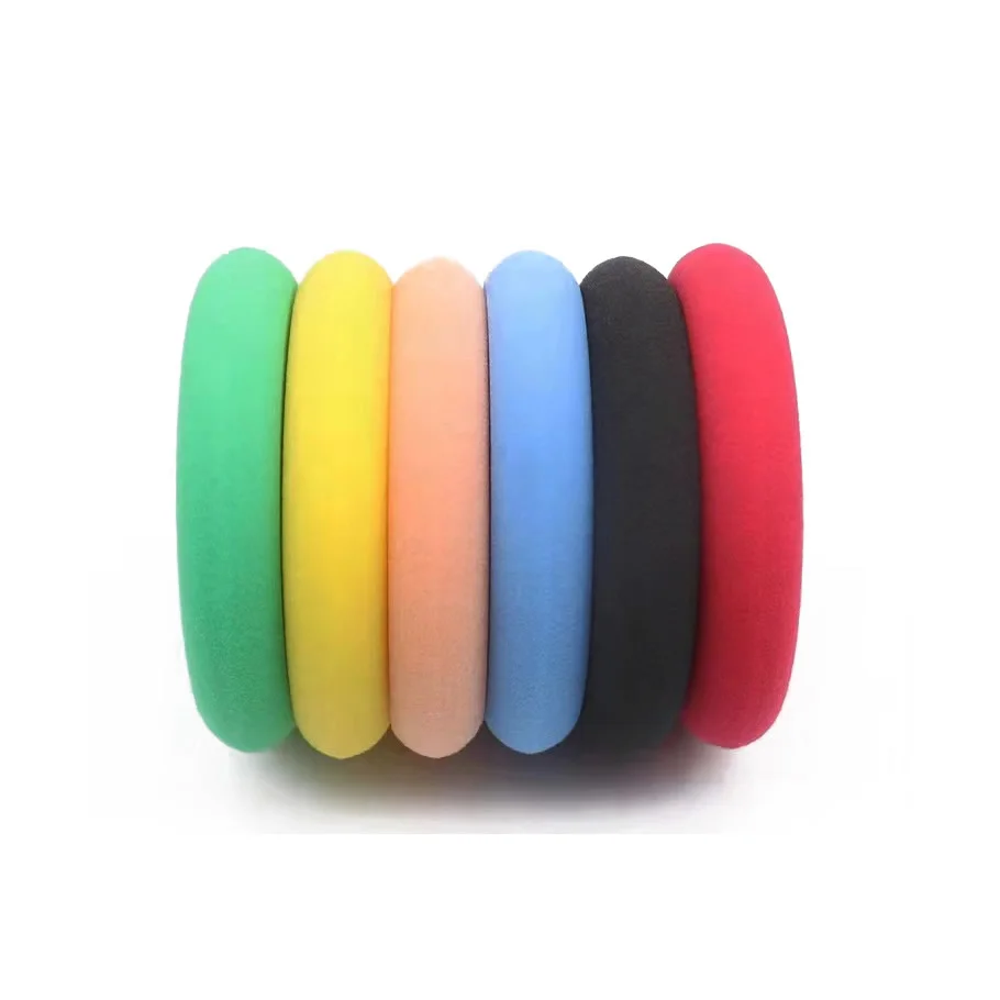 Multiple Color High Density Korea Sponge UFO Waxing Pad For Luxury Car Detail Beauty UFO Soft Wax Applicator Pads