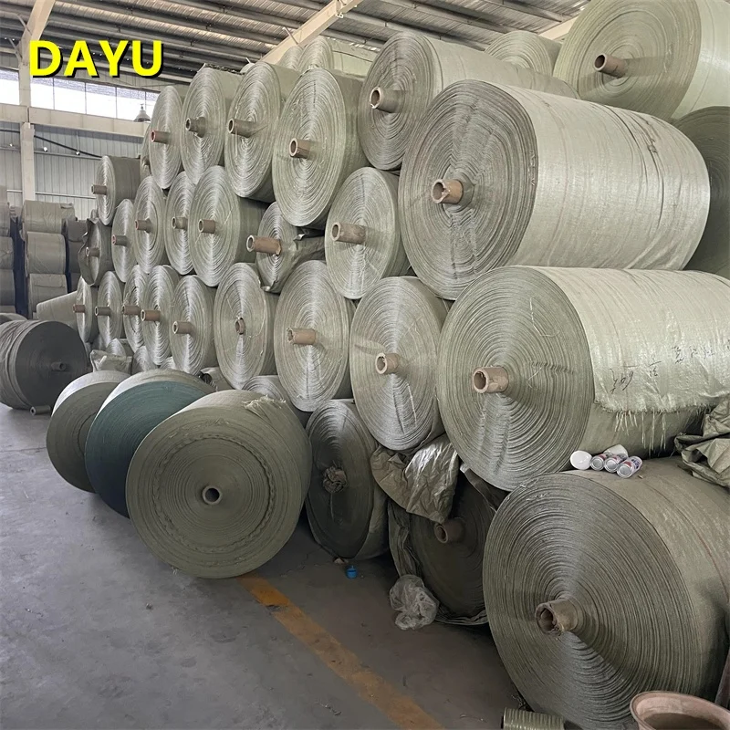 Price favorable 100kg 50kg 25kg 10kg gray pp woven bag for cement mining industry