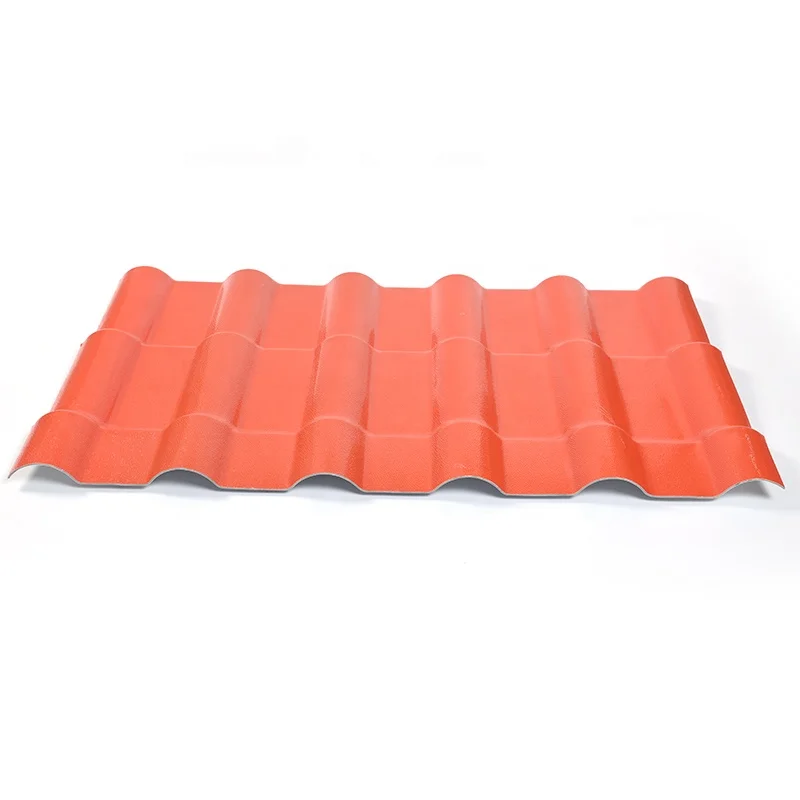 1.3-3.0Mm Roofing Sheets Corrugated Pvc Polymer Plastic White Pvc Sheet Asa Pvc Roof Tile