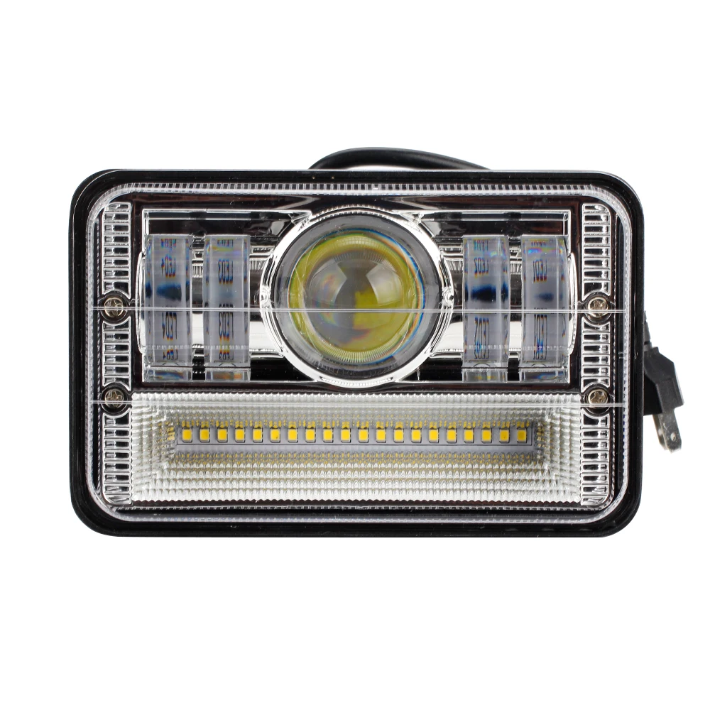 KEEN Square 5 inch LED Work Lamp for Car ATVS 4x4 Offroad Camping Light High/Low Beam Off Road Spotlight LED Auto Accessories