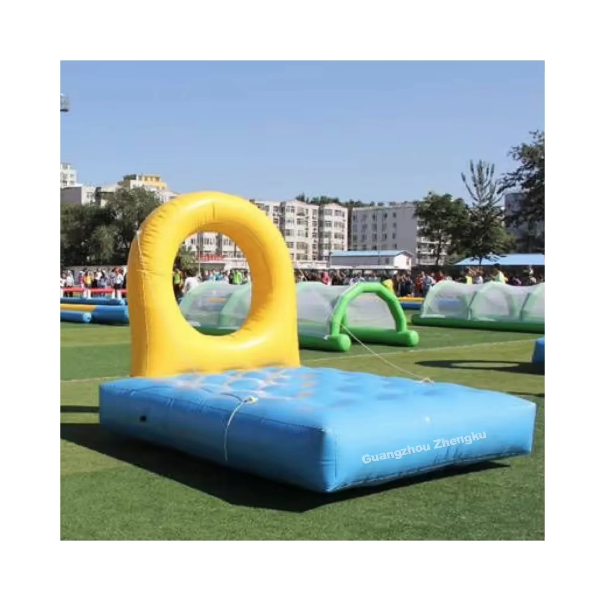 Outdoor team building games exciting activities inflatable obstacle sports games