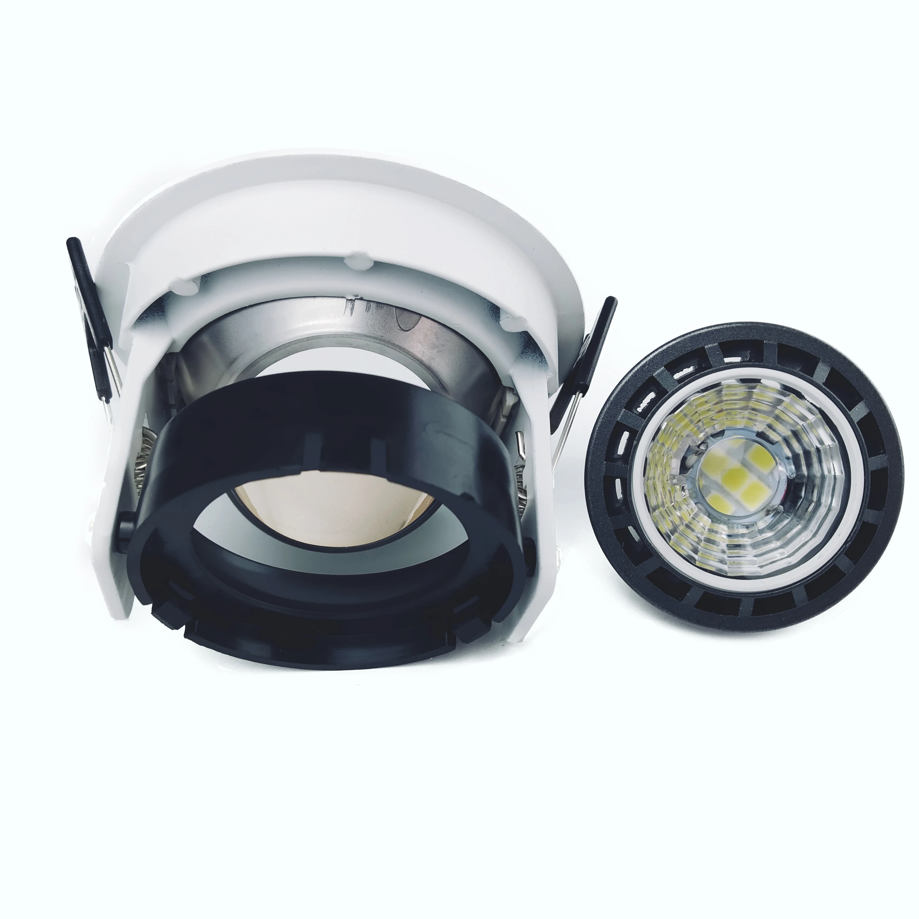Gold Light Fixture Mini Led SKD Spotlight 0ffice Embedded Downlight Housing MR16 GU10 Led Fixture Lighting for Store