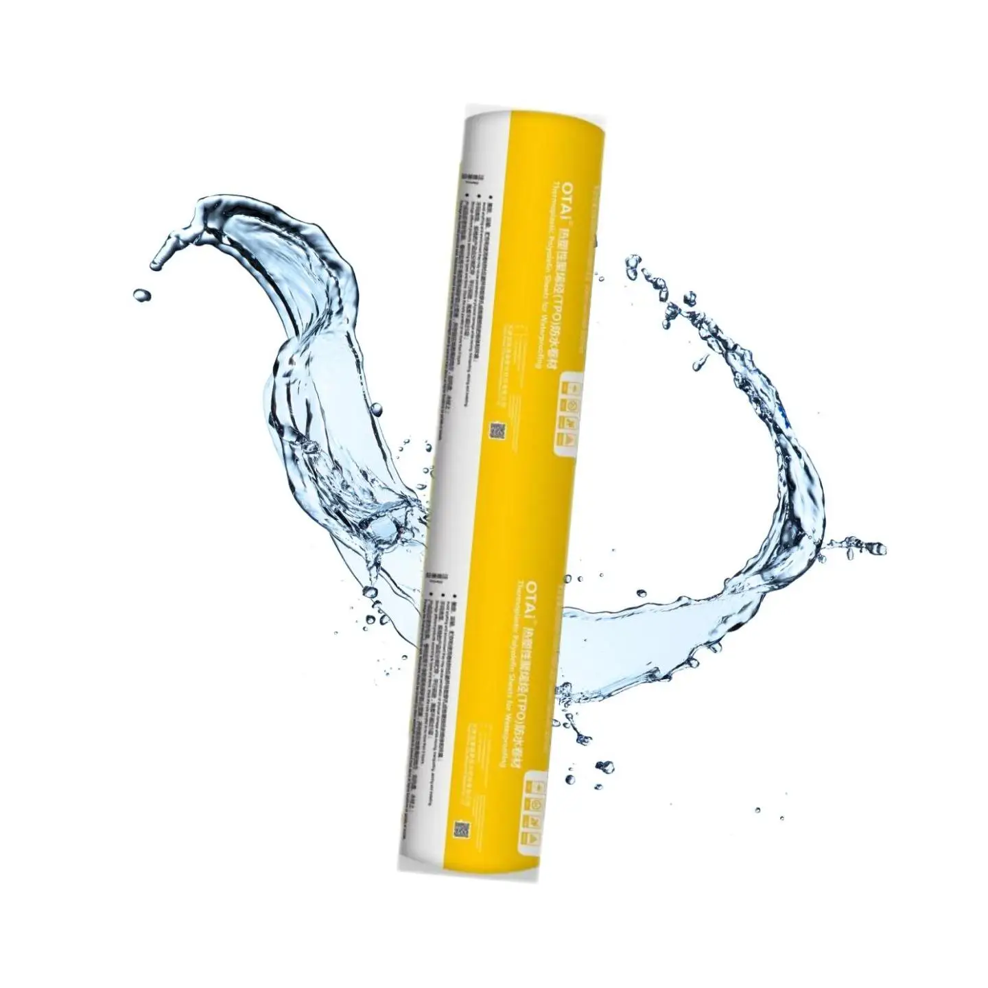 Tpo Roofing Sheet High Quality 1.0mm 1.2mm 1.5mm 2mm TPO Waterproofing Membrane Using for Various Roofs Roofing Waterproof