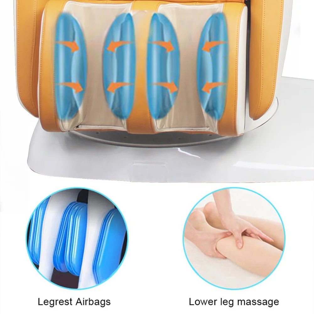 Professional Modern Luxury Beauty Hair Salon Furniture Backwash Bed Electric Full Body Shiatsu Massage Shampoo Chair with Bowl