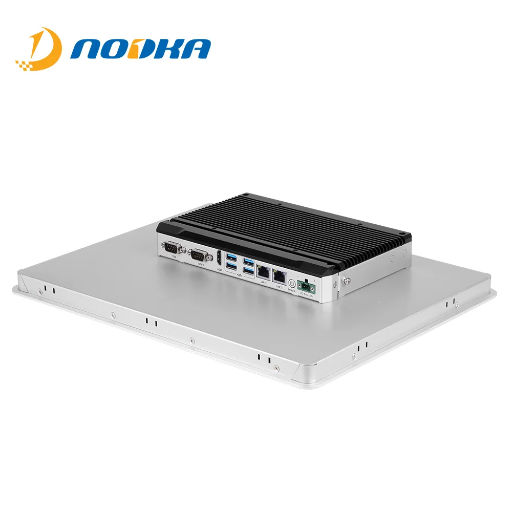 Compact design 15 inch Touch Screen Fanless 2lan tablet PC