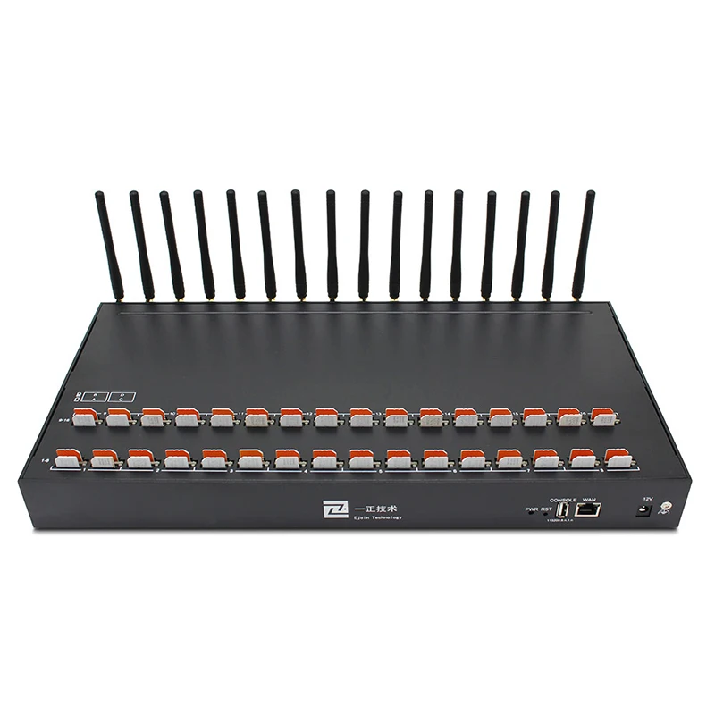 LTE Modem Bulk SMS Machine SMS Modem 16 port 64 sim slots machine