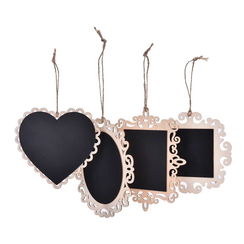 Маленькая подвесная доска для сообщений из бокса, свадебное настольное украшение