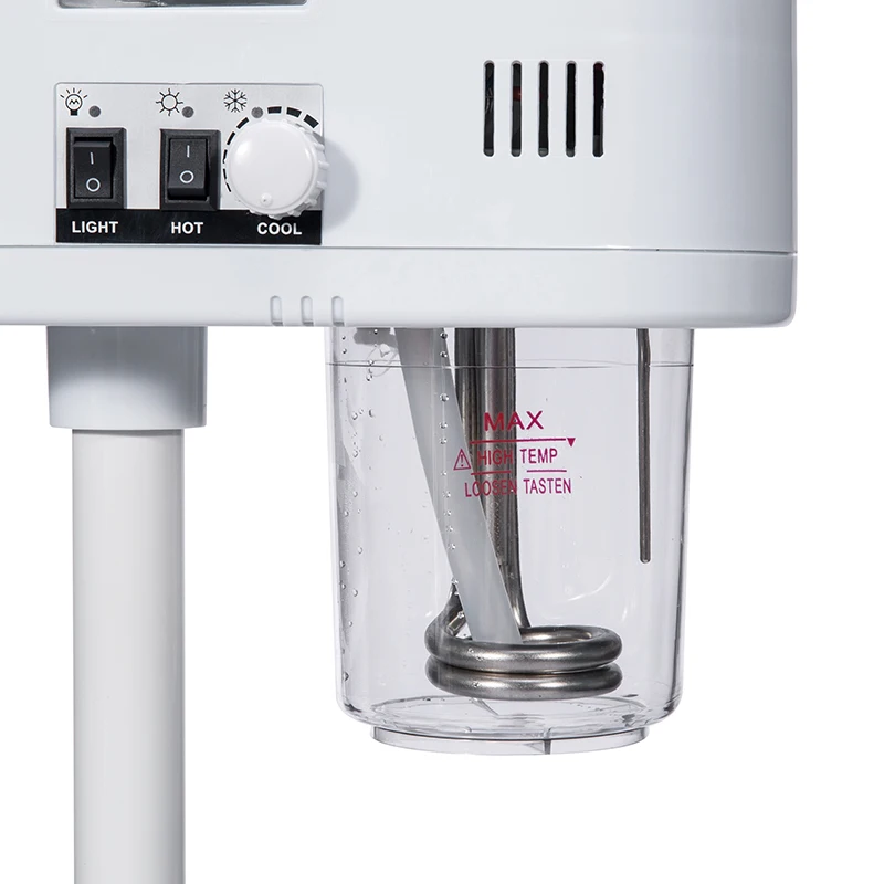 Best Seller 2 in 1 Hot And Cold Double Head Spray Face Steamer Nano Facial Mist Sprayer with stand