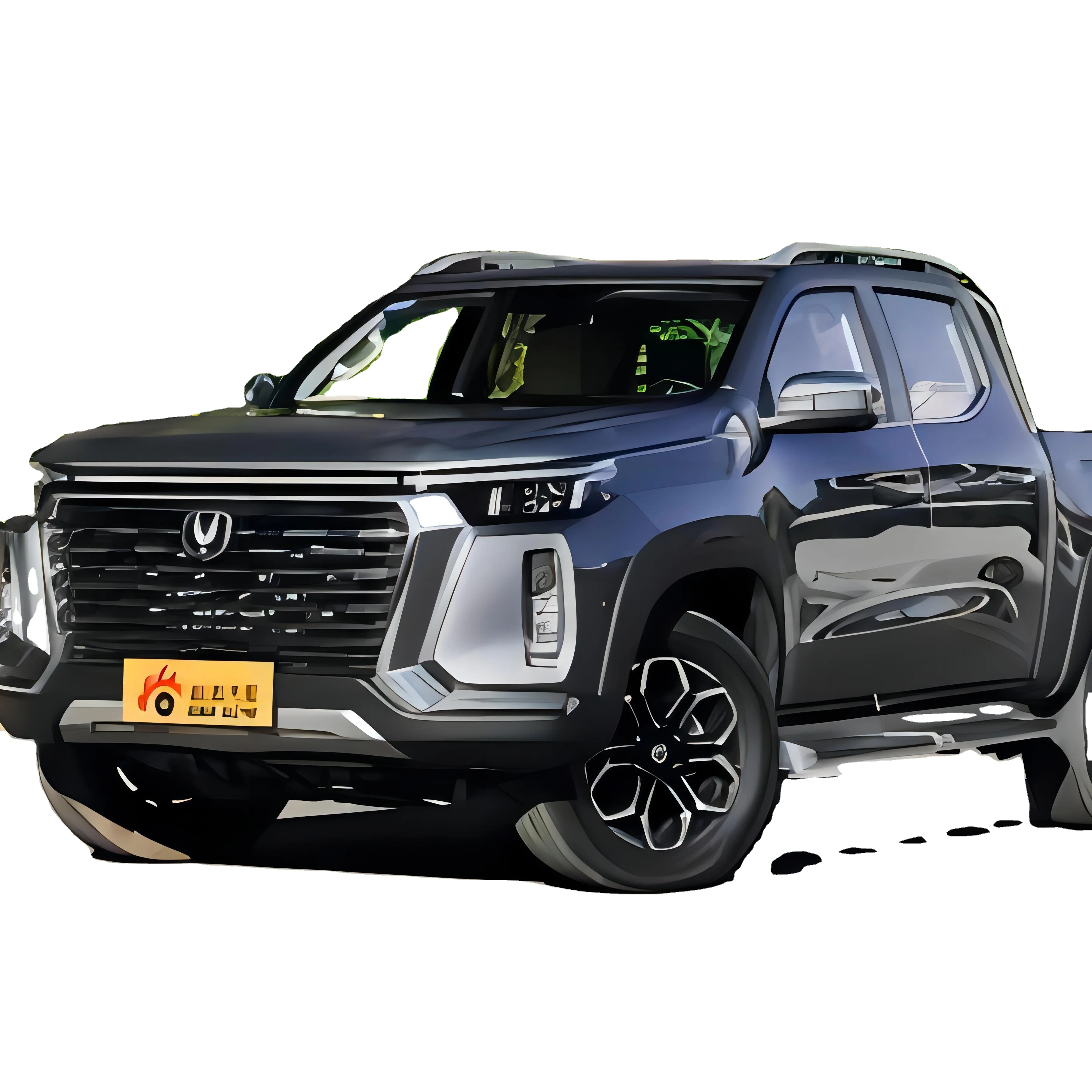 Lantuo PICKUP 2.0T Gasoline 4x4 Truck Max Power Luxury Version 8MT China LED Electric 12 Metal Leather Turbo Dark Multi-function