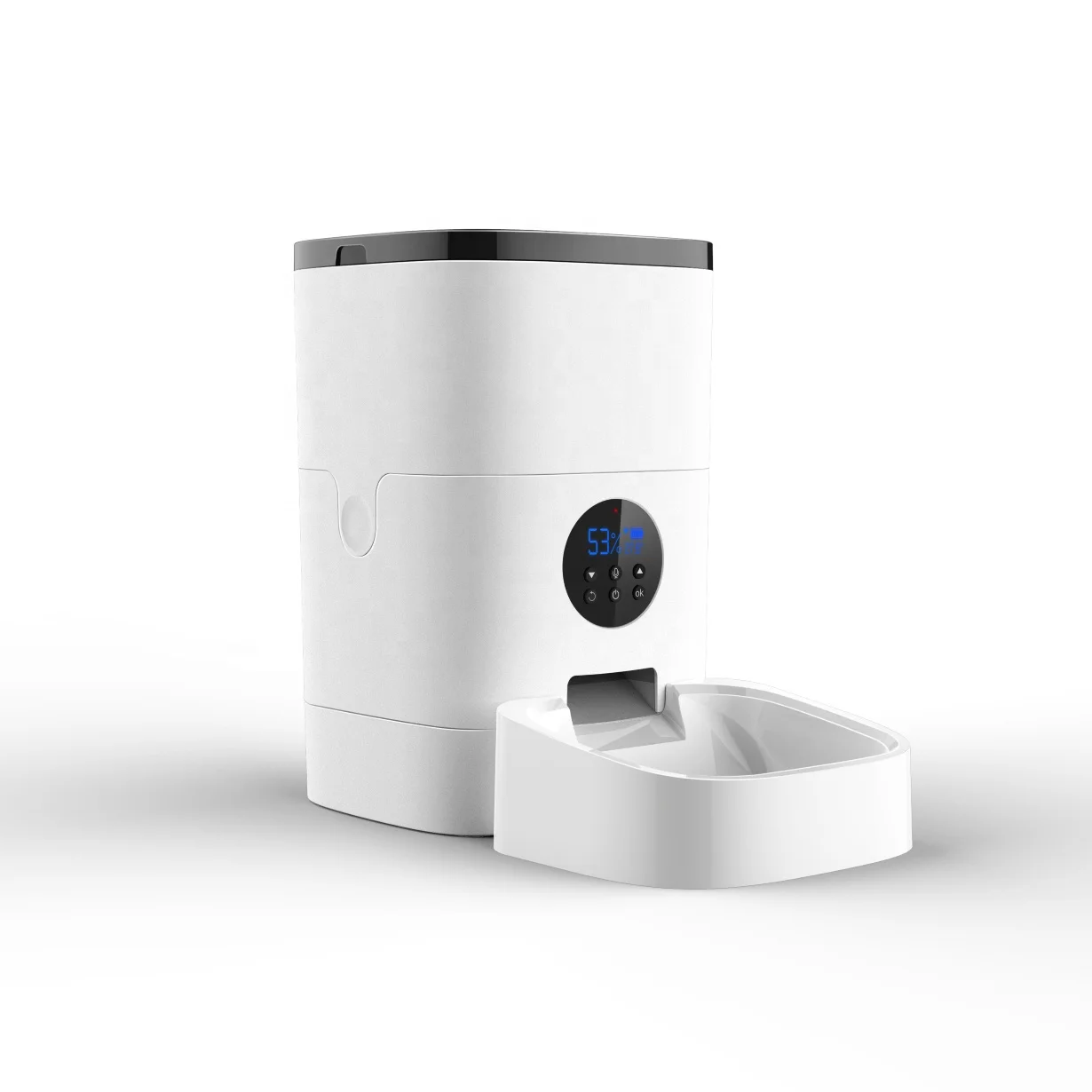 Cat Dog Timer Programmable Camera Video 4L Dog Food Dispenser Smart Automatic Pet Feeder